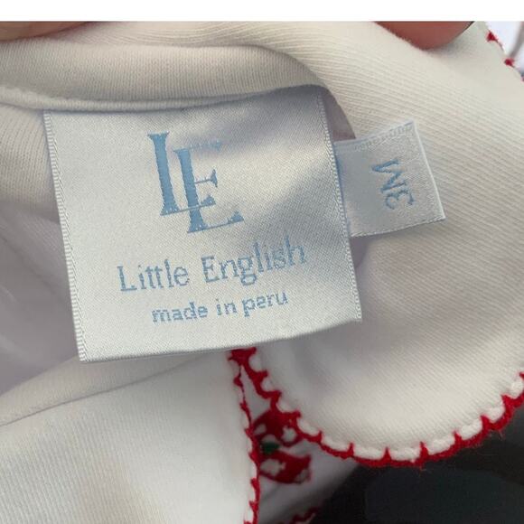Little English Candy Cane 3mo outfit - Picture 3 of 3